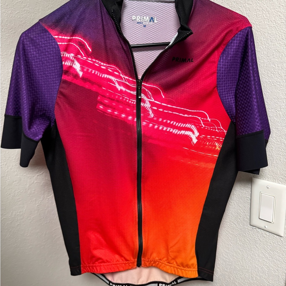 Primal Multicolor Cycling Jersey- Medium